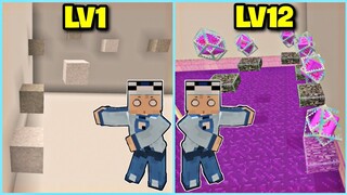 MEOWPEO THỬ THÁCH PARKOUR NOOB VS PRO 12LV TRONG MINECRAFT MINI GAME VÀ CÁI KẾT