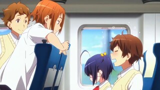 Yuta's daily life: eating, taking a nap, sleeping with Rikka