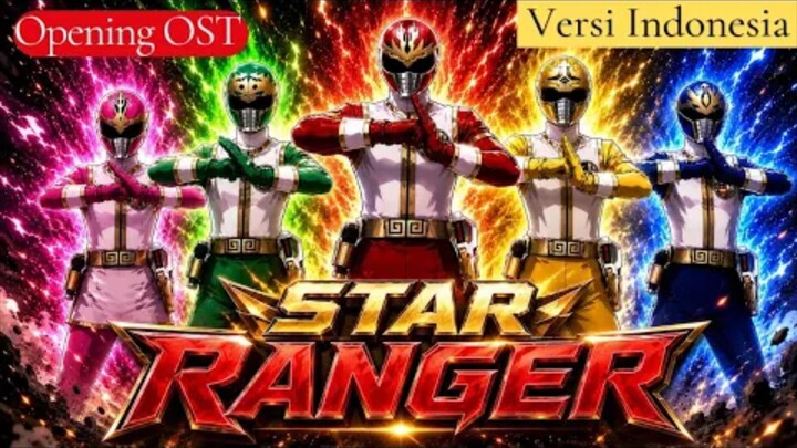 Opening Ost. Star Ranger (Gosei Sentai Dairanger) 1993 | Versi Indonesia