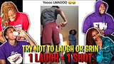 HILARIOUS TRY NOT TO LAUGH OR GRIN: 1THAJ COMPILATION * 1 LAUGH = 1 SHOT*