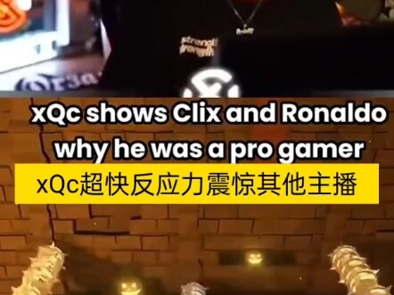 xQc's amazing reaction