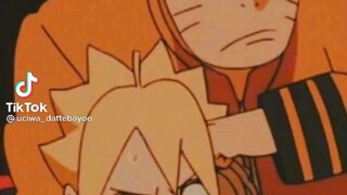 papa nad anak nih#Naruto#boruto#
