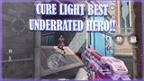 HYPER FRONT CURE LIGHT BEST UNDERRATED HERO FOR RANK!!! PRO RANKED GAMEPLAY