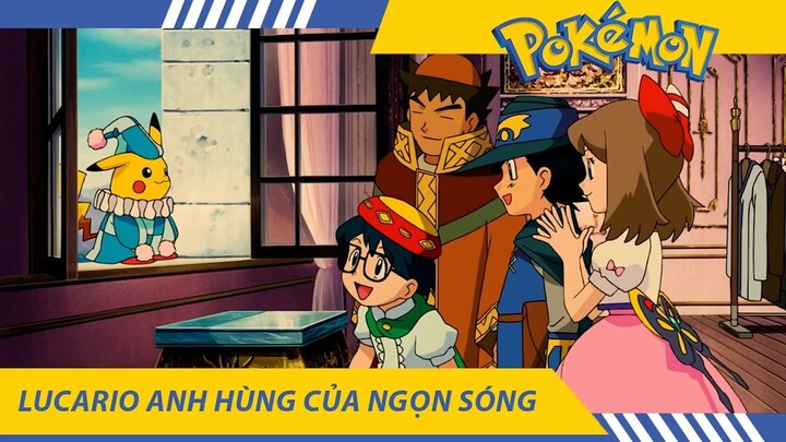 Review Phim Pokemon 08 , Lucario Anh Hùng Của Ngọn Sóng  , Tóm tắt  Phim Hoạt Hì