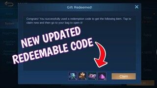 New fresh redeem code in mobile legends December 15, 2020