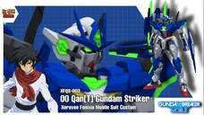 00 Qan[T] Gundam Striker Gameplay - Gundam Breaker Mobile (Custom Skin Gundam)