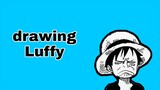 One Piece EegHead DRAWING Monkey D LUFFY
