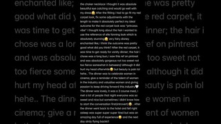 Becbec cannes diary day2 (18/5/2024)🤍Finally get to read Becbec diary✨So sweet🥺 | #beckyarmstrong