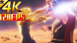 【𝟒𝐊 𝟏𝟐𝟎𝐅𝐏𝐒】雷神VS惊奇队长 打斗还挺好看的！