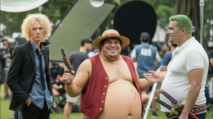 Live-action filming set of "One Piece": Reunion of Friends Edition—The Fake Straw Hat Crew