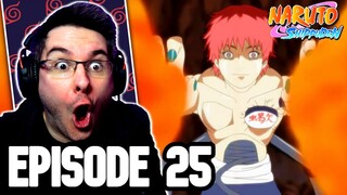 SASORI'S FINAL FORM?! | Naruto Shippuden Episode 25 REACTION | Anime Reaction