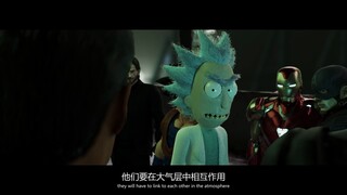 Rick联手各路超级英雄对抗新冠病毒！一拳超人、音速索尼克、悟空、DC、复联各路英雄集结！