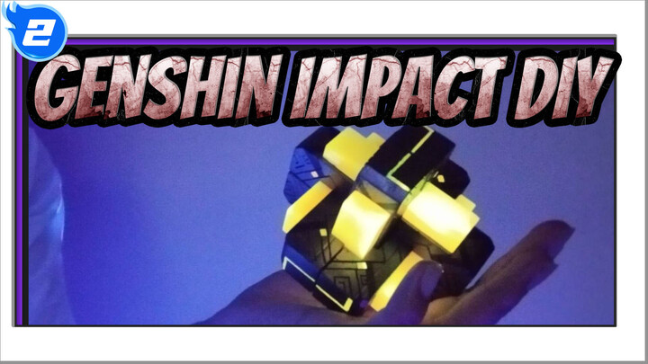 [Genshin Impact DIY]Kunci Luban  / Pesona duri dan tanggam berkerja / Barang Zhongli_2