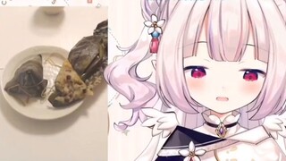 Lolita Jepang memakan pangsit beras misterius selama Festival Perahu Naga untuk menunjukkan bahwa me