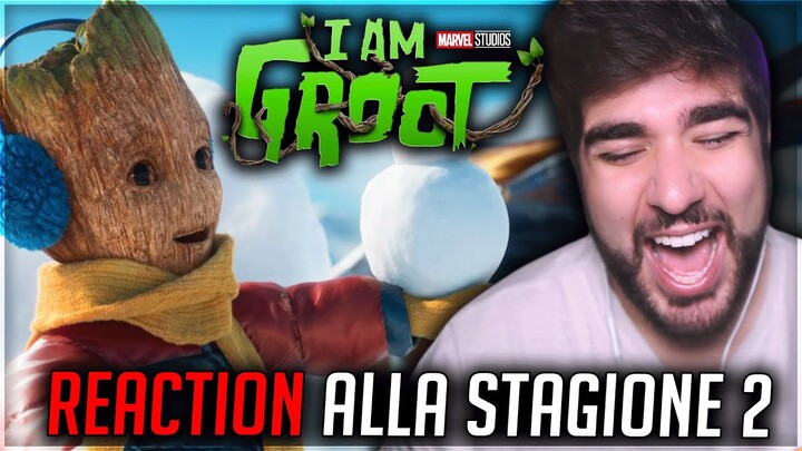 I Am Groot 2 🌱 REACTION a TUTTI gli EPISODI della SERIE MARVEL