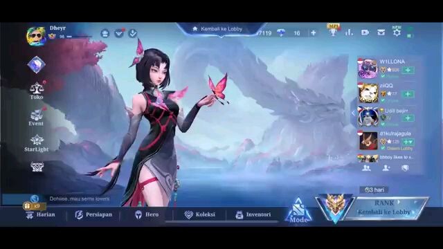 Nyobain Duo Ranked Bareng Top 1 Global Chang'e! Asep Warkop Ngeri Banget Cuy!