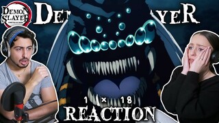 THE DADDY DEMON! Demon Slayer 1x18 REACTION! "A Forged Bond"