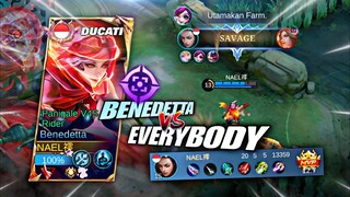 SINGKAT,PADAT,BANTAI😎🤙| BENEDETTA SAVAGE HIGHLIGHT 🔥