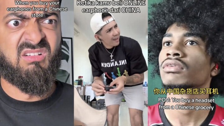 [TikTok] Foreigners are riffing on the meme “When you buy headphones from a Chinese store”—what’s th
