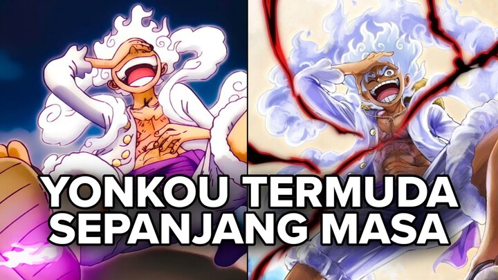 Yonkou termuda dalam sejarah One piece