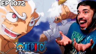 LUFFY GEAR 5 VS KAIDOU | ONE PIECE 1072 REACT