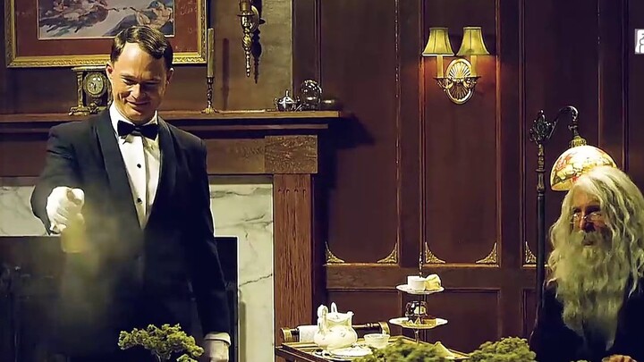 The man casually sprayed some water onto the sandbox, and suddenly, torrential rain poured down on t