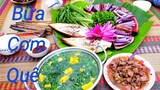 Ba Rọi Kho Mắm Ruốc | Canh Khoai Lang Rau Má | Cơm Chiều Đúng Vị Quê Hương MT| Một Thoáng Quê Hương