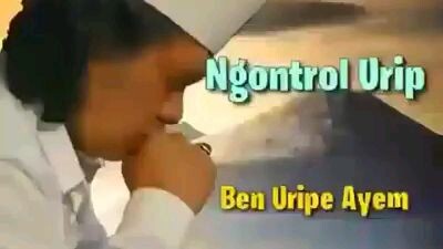 menahan diri agar hidup tentram.