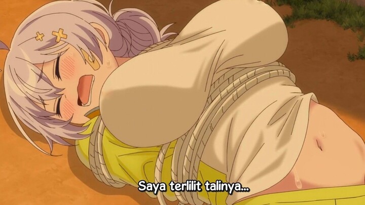 Adegan panas Hiyori-Sensei terlilit tali sampe pasrah, ekspresinya bikin gak tahan wak 🥵💦