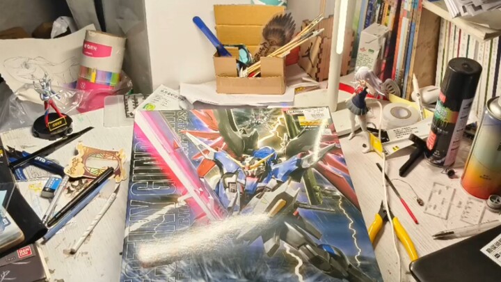 这是我的第一台MG高达，可以进来看看吗……