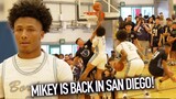 Mikey Williams HEATED GAME In San Diego GOES CRAZY After ANKLE BREAKER & POSTER DUNKS