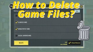 HOW TO DELETE GAME FILES in COD MOBILE?