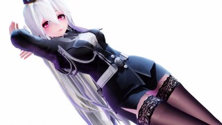 HAKU in black-silk uniform