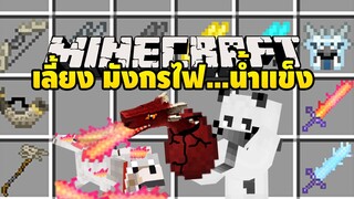 มายคราฟ เลี้ยงมังกรไฟตัวใหญ่ [ Ice and Fire: Dragons ] Minecraft