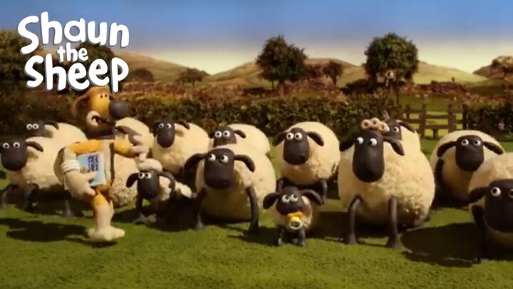 Shaun the Sheep | Bitzer's Basic Training - Cartoon Children