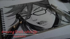 Drawing Grell sutcliffe//kuroshitsuji//black butler//❤️🩸