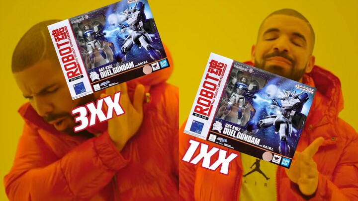 【小手一刀】3XX不行！1XX香！万代 ROBOT魂 决斗高达 R魂 ver.anime 开盒测评