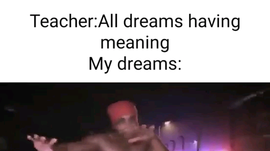 wtf my dream