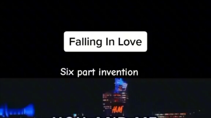 falling in love...