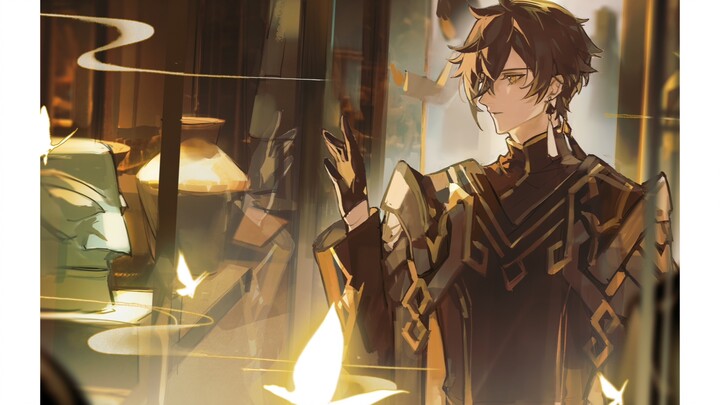 วาดภาพท่านจงหลีเดินชมพิพิธภัณฑ์