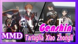 [Genshin, MMD] Tartaglia, Xiao, Zhongli, Điệu Nhảy Cực Chất!