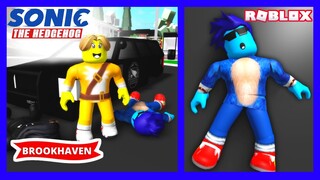 BU VİDEO SENİ GÜLMEKTEN AĞLATACAK 😂😂 | Sonic Hedgehog | Roblox Brookhaven RP