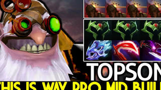 TOPSON Sniper นี่คือ Way Pro Mid Build Full Wraith Band Dota 2