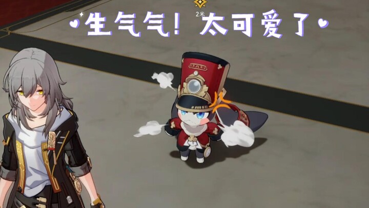 Ông Bá tước Thỏ dễ thương quá, ưm… ý mình là trưởng tàu!