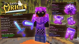 ARMOR TERHEBAT DARI ENCHANTMENT SUPER DI SANS | Episode 9 | Sans SMP The Origin