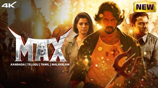 Max (2024) Hindi Dubbed Movie | Sudeep, Varalaxmi Sarathkumar, Sunil Varma, Pramod | ShortsMAX