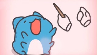 猫猫虫应该不会把这手吃掉吧！！！