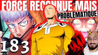 SAITAMA NE PEUT PAS TOUT FAIRE ! LES HÉROS SONT POURRIS ! FUBUKI - ONE PUNCH MAN 183 - REVIEW MANGA