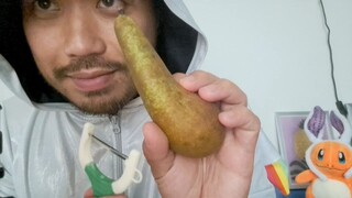 ASMR EATING SOUNDS - PEAR