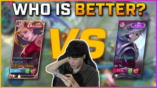 Who's the best Jungle Assassin now Ling or Karina? | MLBB